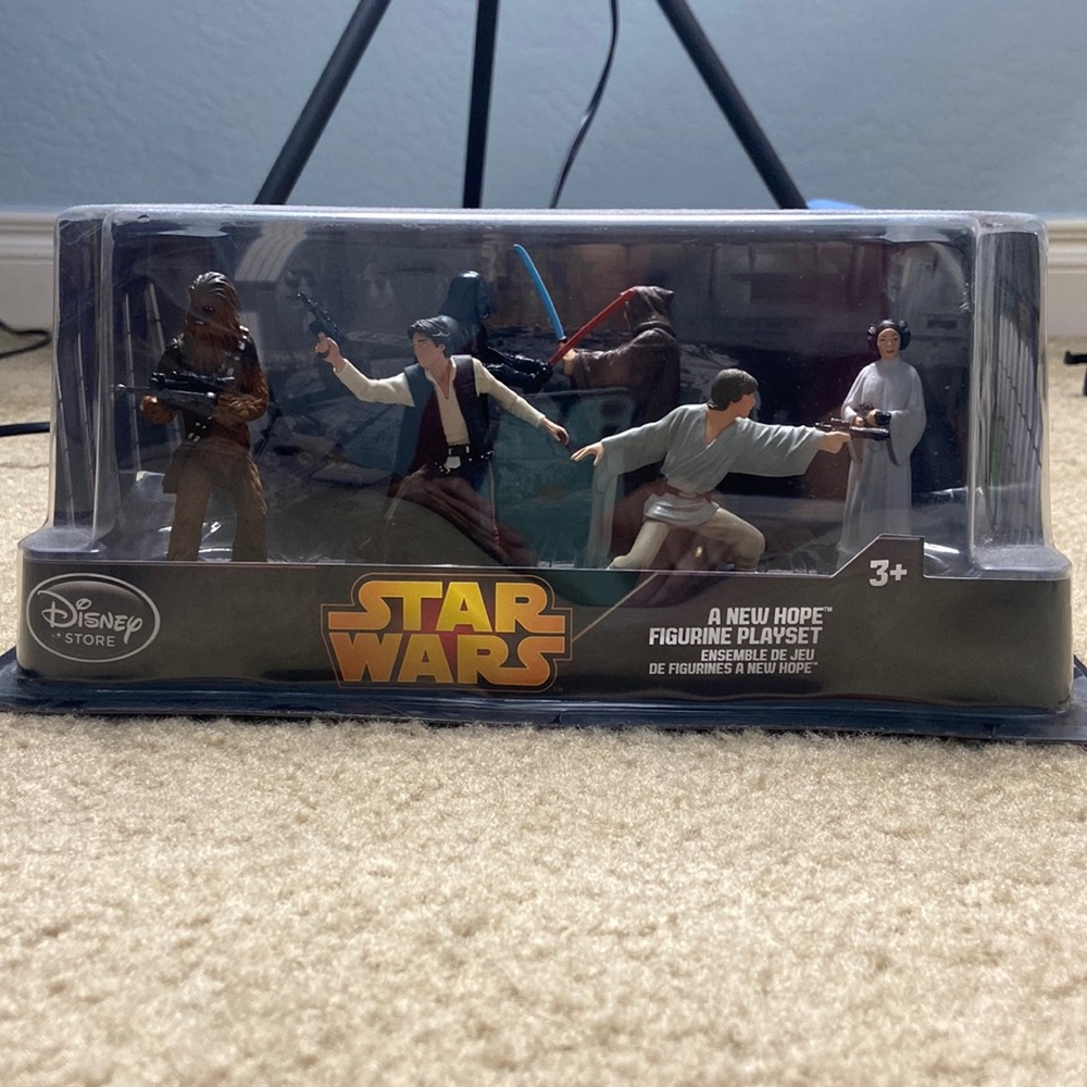 New Disney Store Star Wars A New Hope Figurine Playset